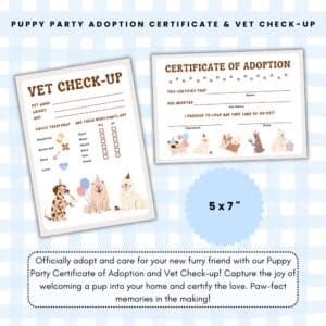 Puppy Party Bundle For Boys Image