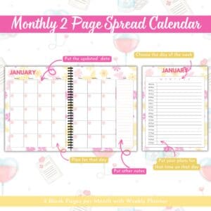 Pink Healthcare Worker Nurse Planner Or Binder Promo Image