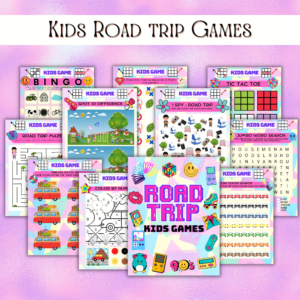 90's Theme Road Trip Planner Or Binder Promo Image