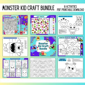 Monster Kid Craft Bundle