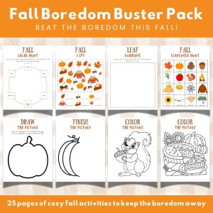 Fall Boredom Buster Pack