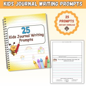 25 Kids Journal Writing Prompts