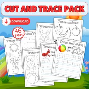 Cut & Trace Activity Pack