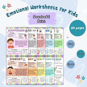 Emotional Worksheets Older Kids