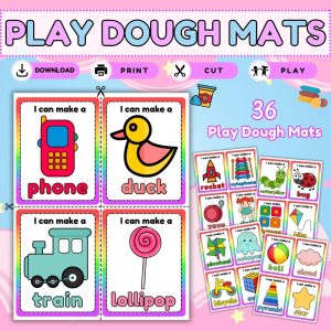 Playdough Mats