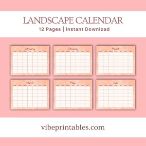 Peach Fall Planner Or Binder