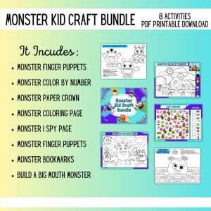 Monster Kid Craft Bundle