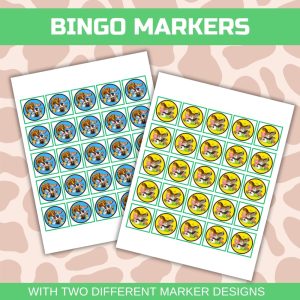 Animals Bingo Cards