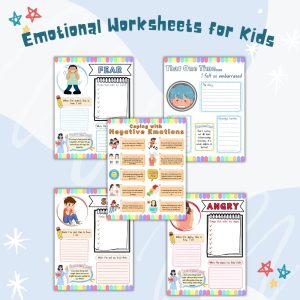 Emotional Worksheets Older Kids