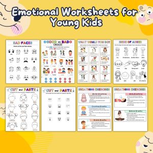 Emotional Worksheets For Young Kids