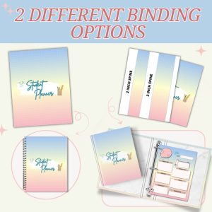 Pastel Student Plaanner Or Binder For Older Kids