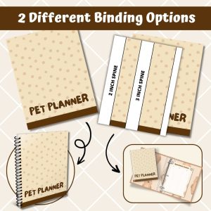 Pet Planner Or Binder