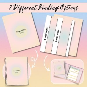 Colorful House Sitter Planner Or Binder