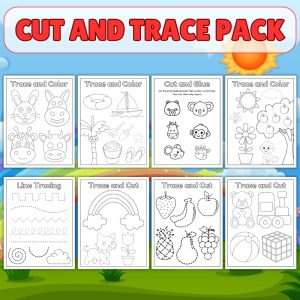 Cut & Trace Activity Pack