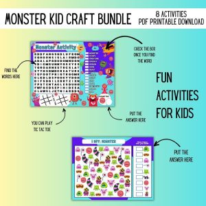 Monster Kid Craft Bundle