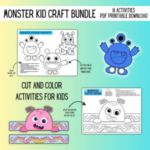 Monster Kid Craft Bundle