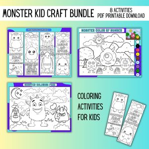 Monster Kid Craft Bundle