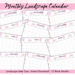 Butterfly Theme Social Media Planner Or Binder