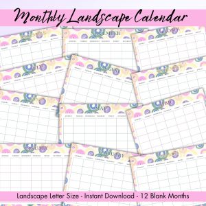 Colorful Social Media Planner Or Binder