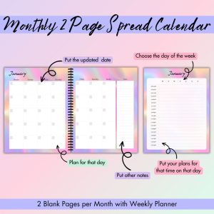 Colorful Generic Event & Party Planner Or Binder