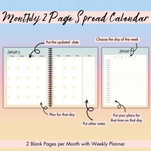 Colorful House Sitter Planner Or Binder