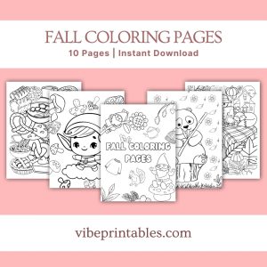 Fall Coloring Pages