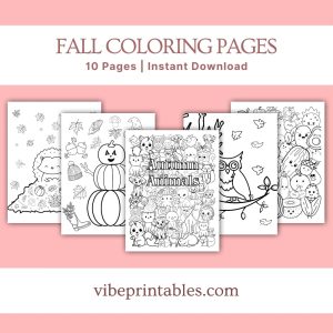 Fall Coloring Pages