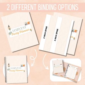 Harvest Party Planner Or Binder