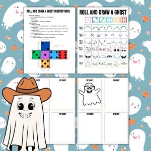 Roll & Draw A Ghost