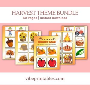 Fall Harvest Theme Party Bundle