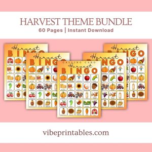 Fall Harvest Theme Party Bundle