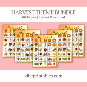 Fall Harvest Theme Party Bundle