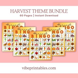 Fall Harvest Theme Party Bundle