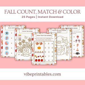 Fall Count Match & Color