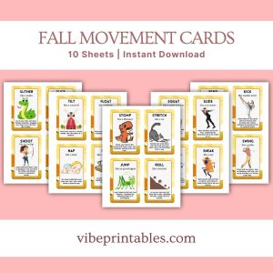 Fall Movement Cards