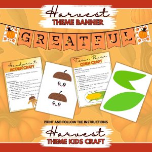 Fall Harvest Theme Party Bundle