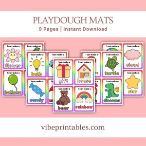 Playdough Mats