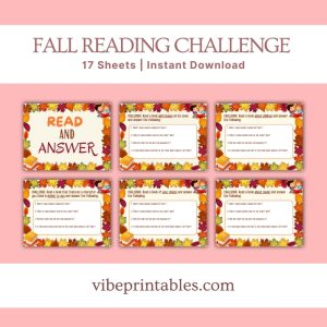 Fall Reading Challenge