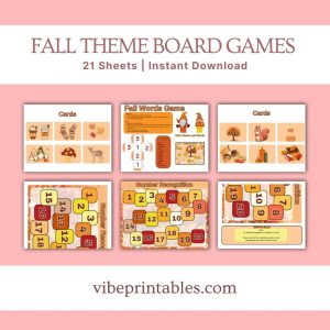 Fall Theme Board Games