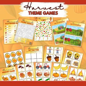 Fall Harvest Theme Party Bundle