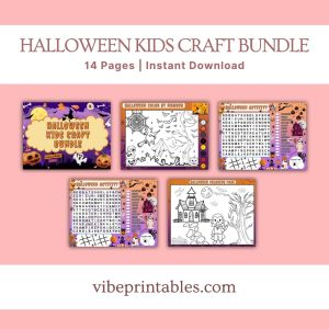 Halloween Kids Craft Bundle