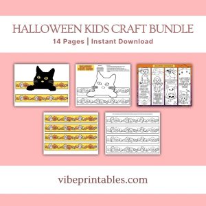 Halloween Kids Craft Bundle