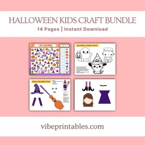 Halloween Kids Craft Bundle