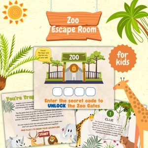 Zoo Escape Room For Kids