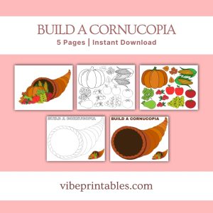 Build A Cornucopia Kids Craft