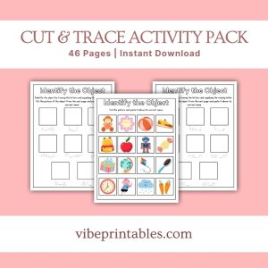 Cut & Trace Activity Pack