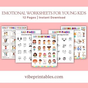 Emotional Worksheets For Young Kids