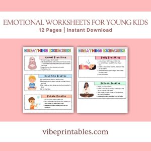 Emotional Worksheets For Young Kids