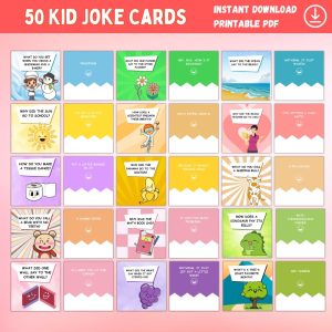 50 Kid Joke Cards