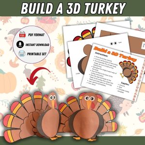 Build A 3D Turkey